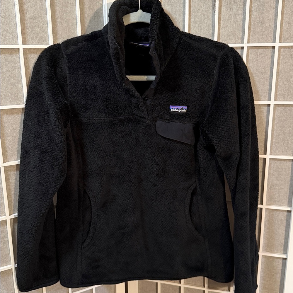 PATAGONIA BLACK TOOL SNAP T FLEECE🔥